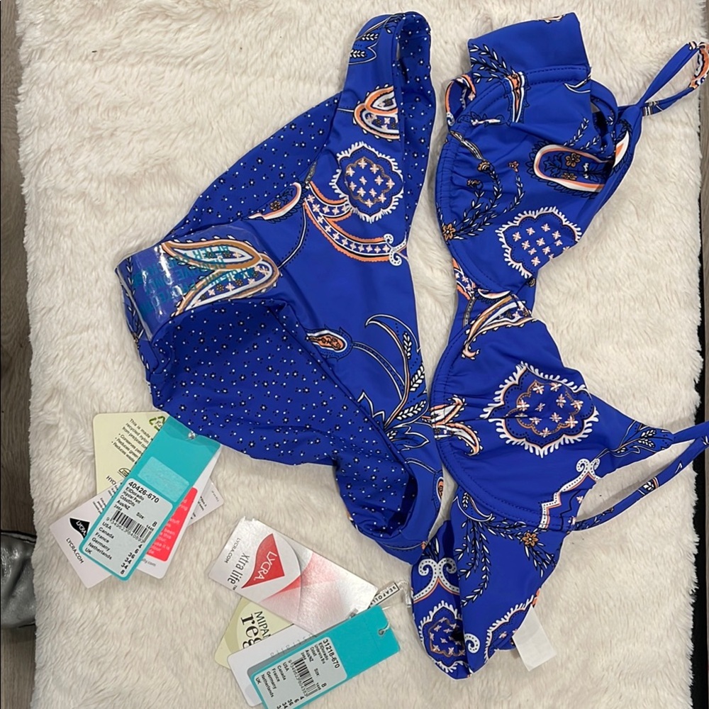 LYCRA Cobalt Bikini Set